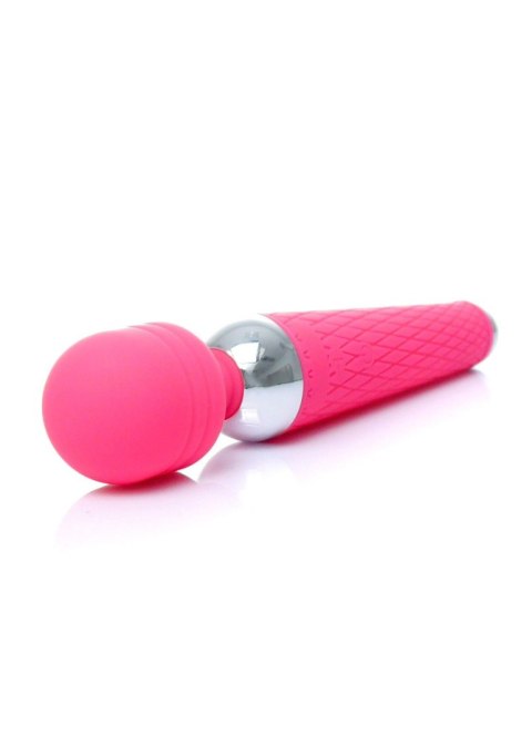 Power Massager Wand USB Pink 10 funkcji - wibrator Wand