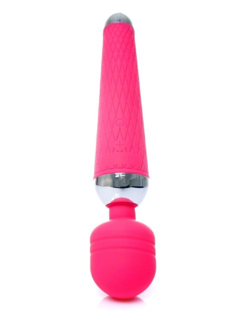 Power Massager Wand USB Pink 10 funkcji - wibrator Wand