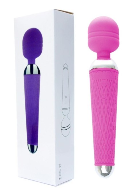 Power Massager Wand USB Purple 10 funkcji - wibrator Wand