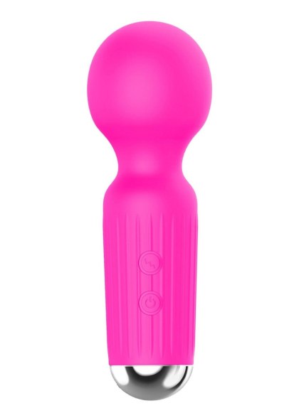 Rechargeable Mini Masager USB 20 Functions - Pink - wibrator Wand