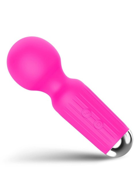 Rechargeable Mini Masager USB 20 Functions - Pink - wibrator Wand