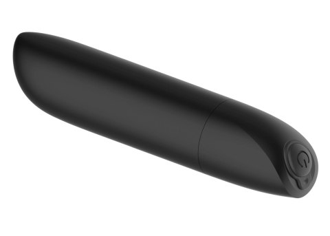 Stymulator-Rechargeable Powerful Bullet Vibrator USB 20 Functions - Shine Black