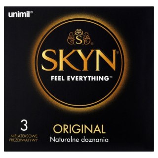 UNIMIL SKYN BOX 3 ORIGINAL - prezerwatywy nielateksowe