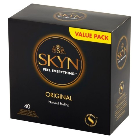 UNIMIL SKYN BOX 40 ORIGINAL - prezerwatywy nielateksowe