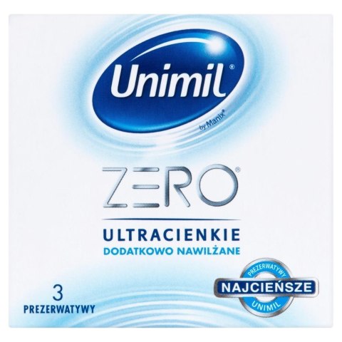 Unimil Zero BOX 3 - prezerwatywy