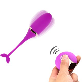 Vibratong egg (purple) USB - wibrujące jajeczko na pilota