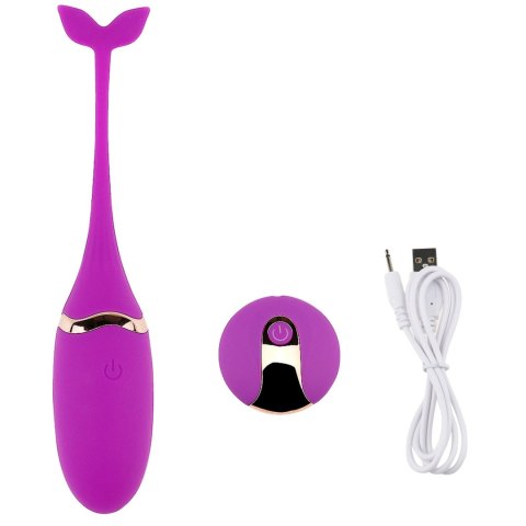 Vibratong egg (purple) USB - wibrujące jajeczko na pilota