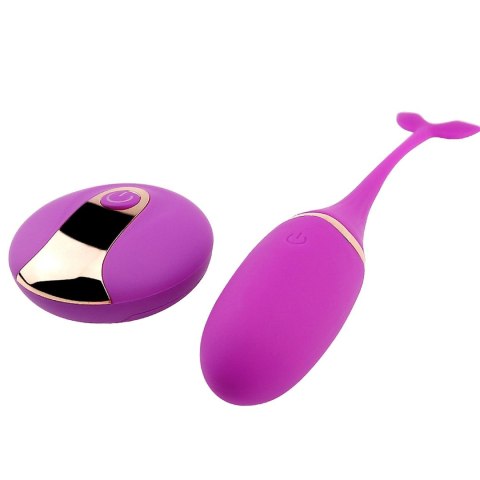 Vibratong egg (purple) USB - wibrujące jajeczko na pilota