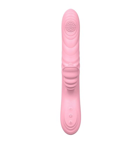 Wibrator-Angelia, USB 3 functions of thrusting / 20 vibrations Flesh