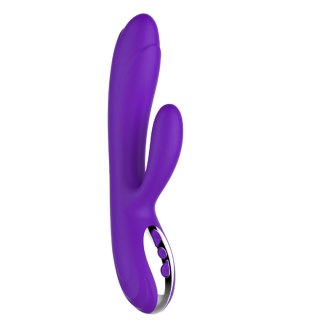 Wibrator-Joker Heating Double Vibrating Massage Stick -Purple - Wibrator króliczek