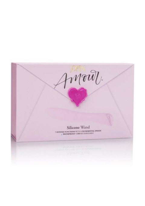 Amour Wand Pink - wibrator wielofunkcyjny , punkt G, pink