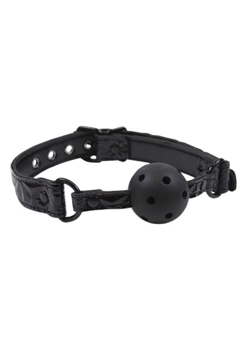 Ball Gag Black - Knebel z kulką