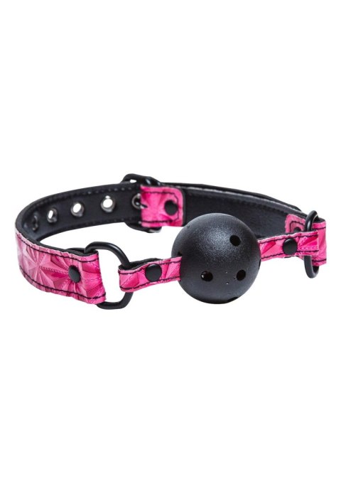 Ball Gag Pink - Knebel z kulką