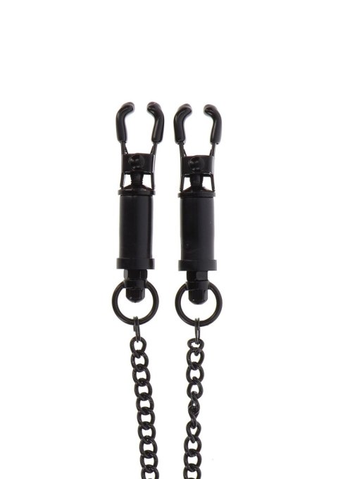 Heavy Duty Adjustable Clamps Black - Zaciski do sutków