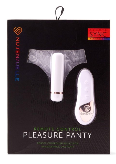 Remote Control Pleasure Panty White