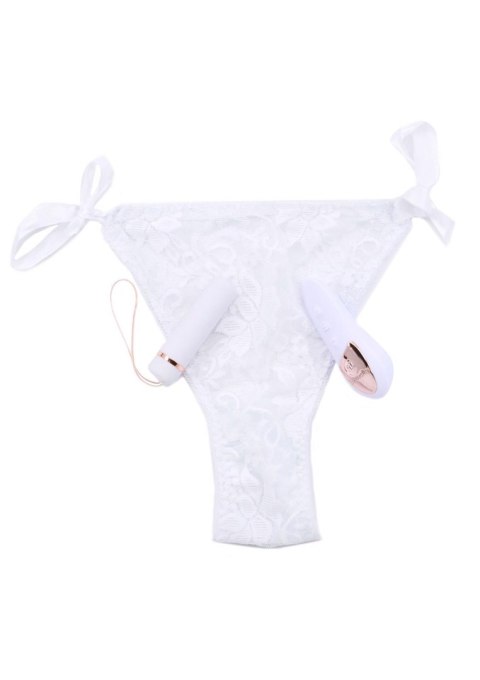 Remote Control Pleasure Panty White