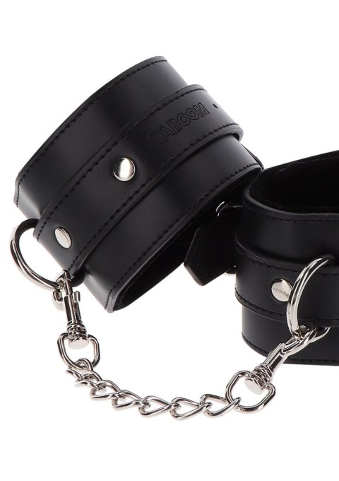 Wrist Cuffs Black - Kajdanki na ręce