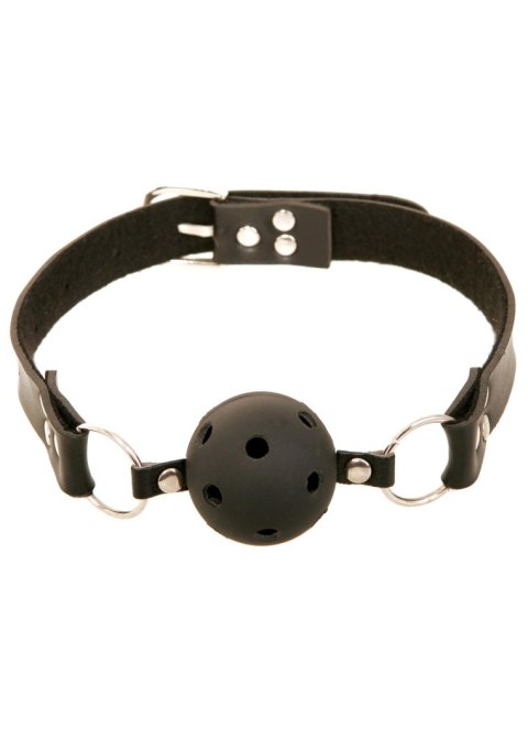 Breathable Ball Gag Black - Knebel z kulką