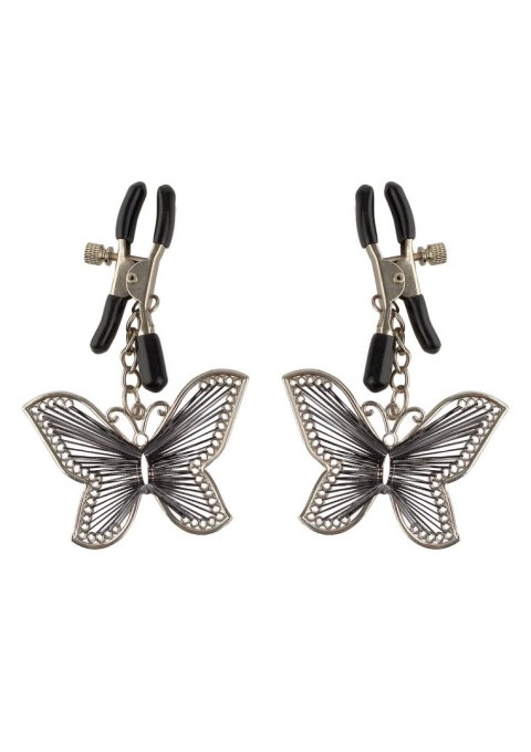 Butterfly Nipple Clamps Metal - Klipsy na sutki