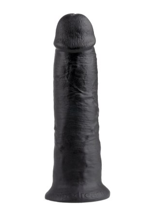 Cock 10 Inch Black - Czarne realistyczne dildo