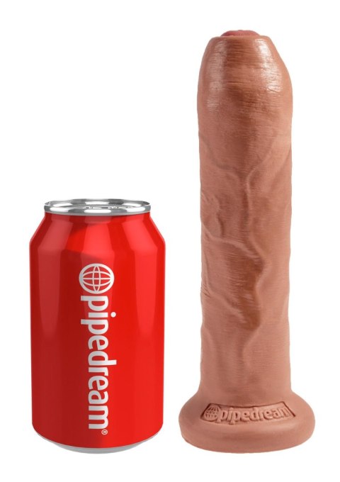 Cock 7 Inch Uncut Caramel skin tone - Realistyczne dildo na przyssawce