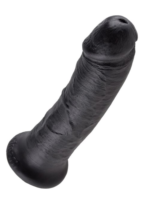 Cock 8 Inch Black - Czarne realistyczne dildo