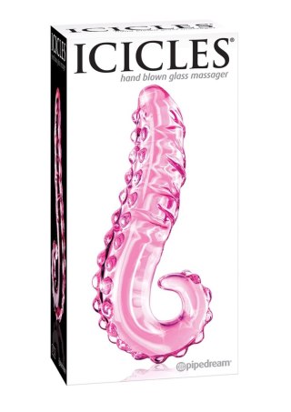 Icicles No.24 Massager Transparent - Szklane dildo