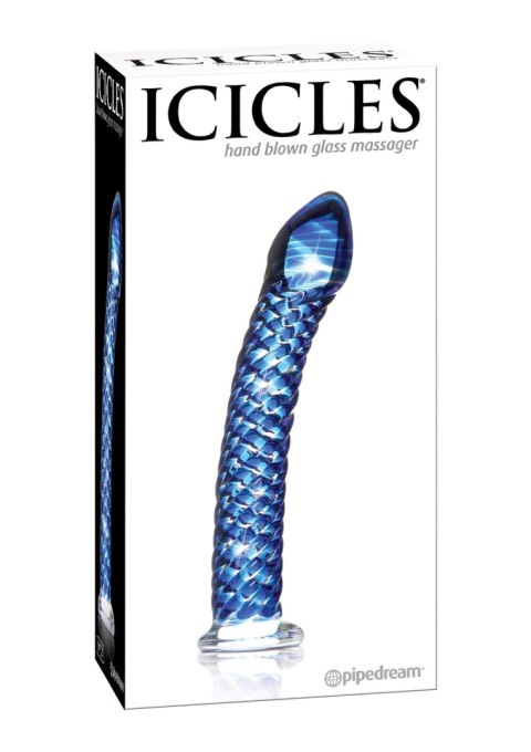 Icicles No.29 Massager Transparent - Szklane dildo