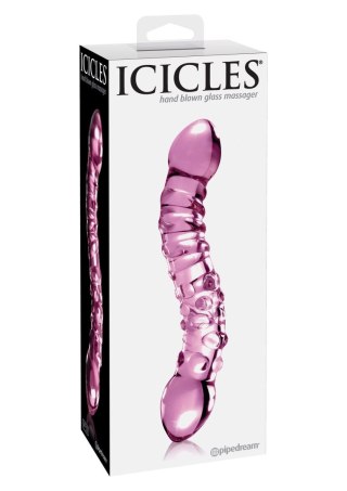 Icicles No.55 Transparent - Szklane dildo