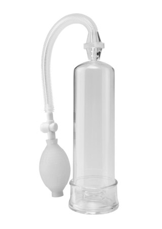 Pump Worx Beginners Power Pump Transparent - Pompka do powiększania penisa