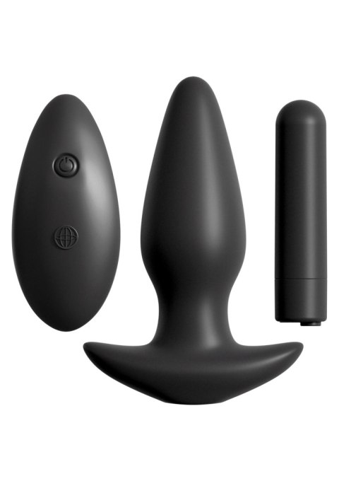 Remote Control Plug Black - Wibrujący korek analny