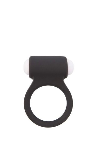 ALL TIME FAVORITES SILICONE STIMU-RING BLACK - Wibrujący pierścień erekcyjny