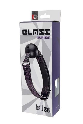 BLAZE BALL GAG PURPLE - Knebel z kulką