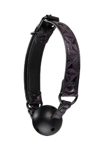 BLAZE BALL GAG PURPLE - Knebel z kulką