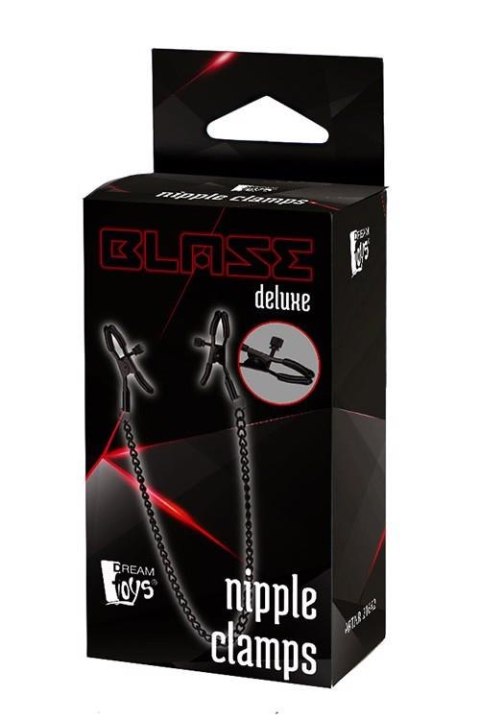 BLAZE DELUXE NIPPLE CLAMPS - Zaciski na sutki