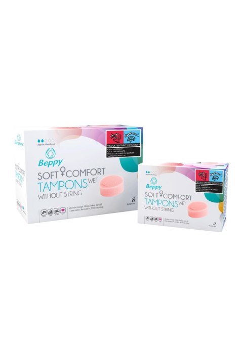 Beppy Soft & Comfort Wet 8pcs Natural