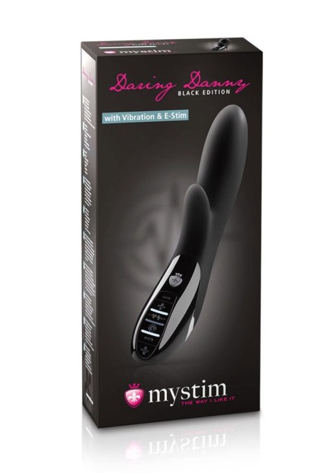 Daring Danny eStim Vibrator Black