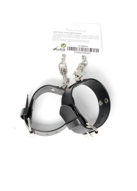 Fetish B - Series Handcuffs with studs 3 cm - Kajdanki na ręce