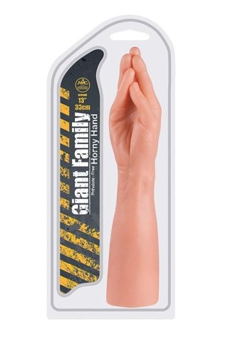 GIANT FAMILY - HORNY HAND PALM - Duże dildo