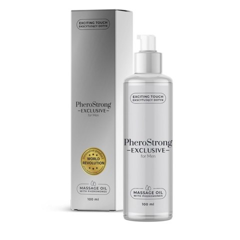 PheroStrong Exclusive for Men Massage Oil 100 ml - Olejek do masażu