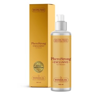 PheroStrong Exclusive for Women Massage Oil 100 ml - Olejek do masażu