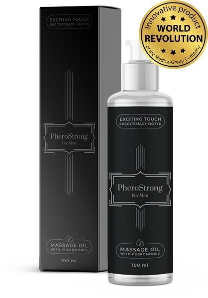 PheroStrong Strong dla mężczyzn olejek do masażu 100ml