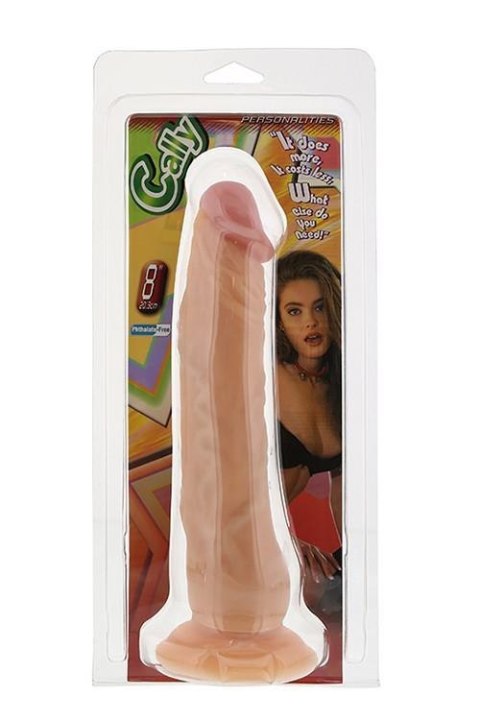 PERSONALITIES CALLY 8 FLESH DONG - Realistyczne dildo na przyssawce