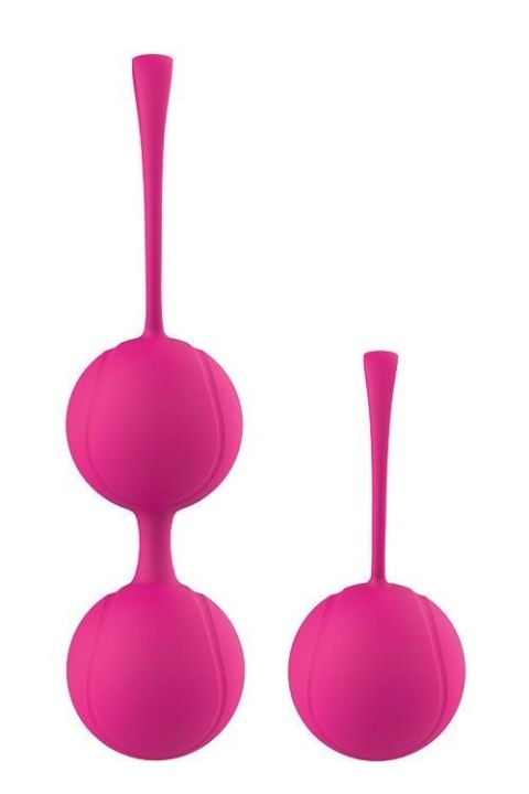 PLEASURE BALLS & EGGS DUO BALL SET - zestaw kulek gejszy