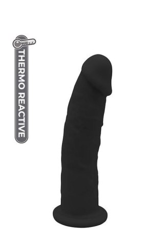 REAL LOVE DILDO 6INCH BLACK - Czarne realistyczne dildo