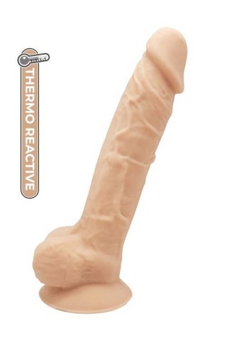 REAL LOVE DILDO 9INCH FLESH - Realistyczne dildo na przyssawce