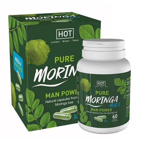 Premium Moringa Man Power Caps 60tab - Kapsułki wzmacniające erekcję