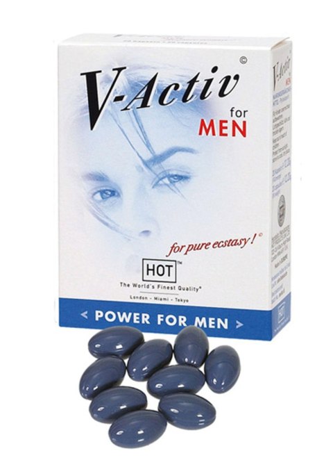 V-Activ Caps for Men- 20caps - Kapsułki wzmacniające erekcję