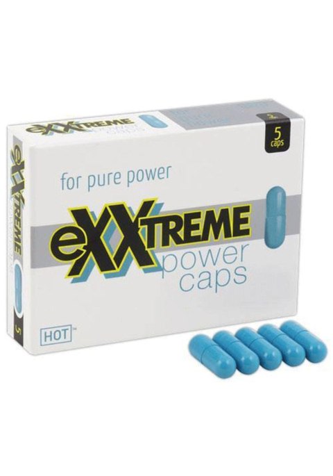 eXXtreme power caps 1x5stk. - Kapsułki wzmacniające erekcję