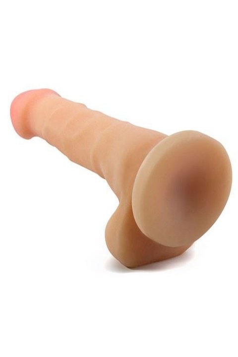 AU NATUREL 7INCH SENSA FEEL SAM BEIGE - Realistyczne dildo cyberskóra